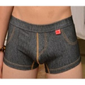 Premium Denim Jean Straight Angle Boxer Underwear for Men